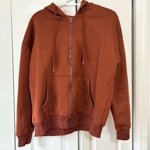 Used Shein Brown Hoodie. Size Medium.